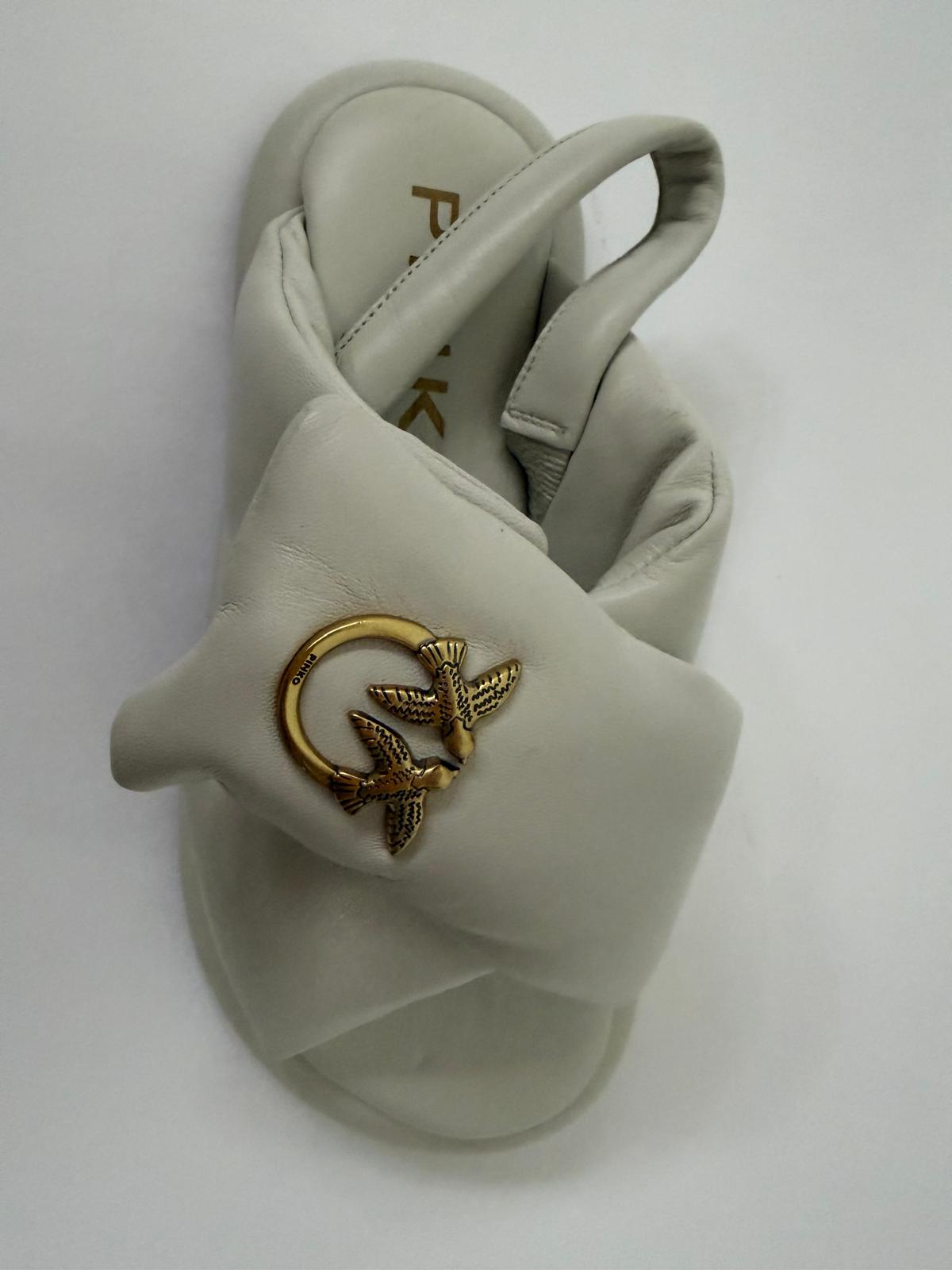 SANDALO IN NAPPA PINKO