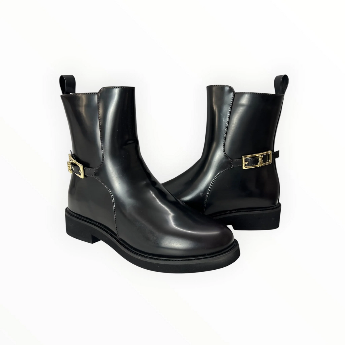 STIVALETTO PATRIZIA PEPE DONNA NERO ABRASIVATO