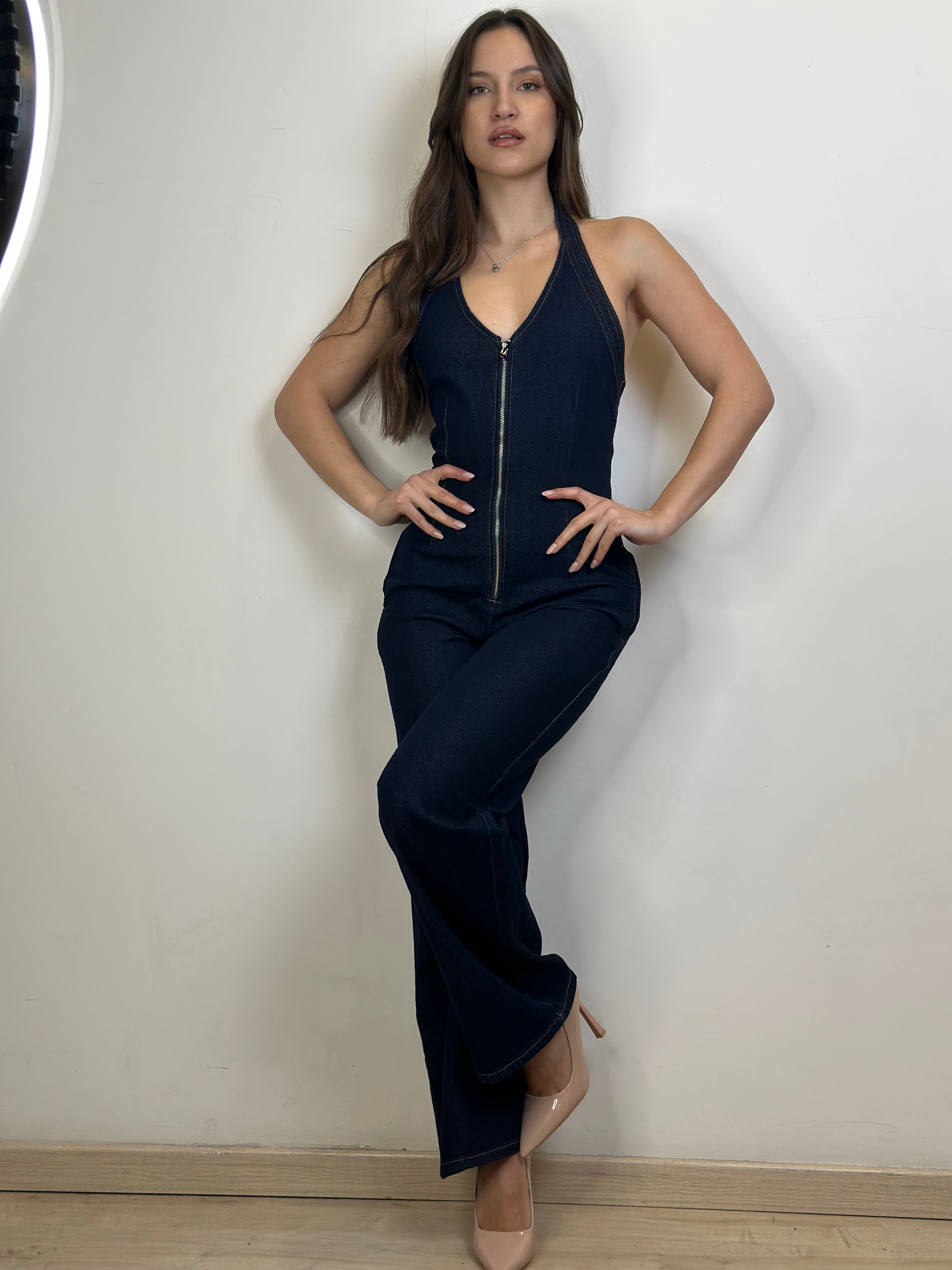 JUMPSUITE IN DENIM LIZA