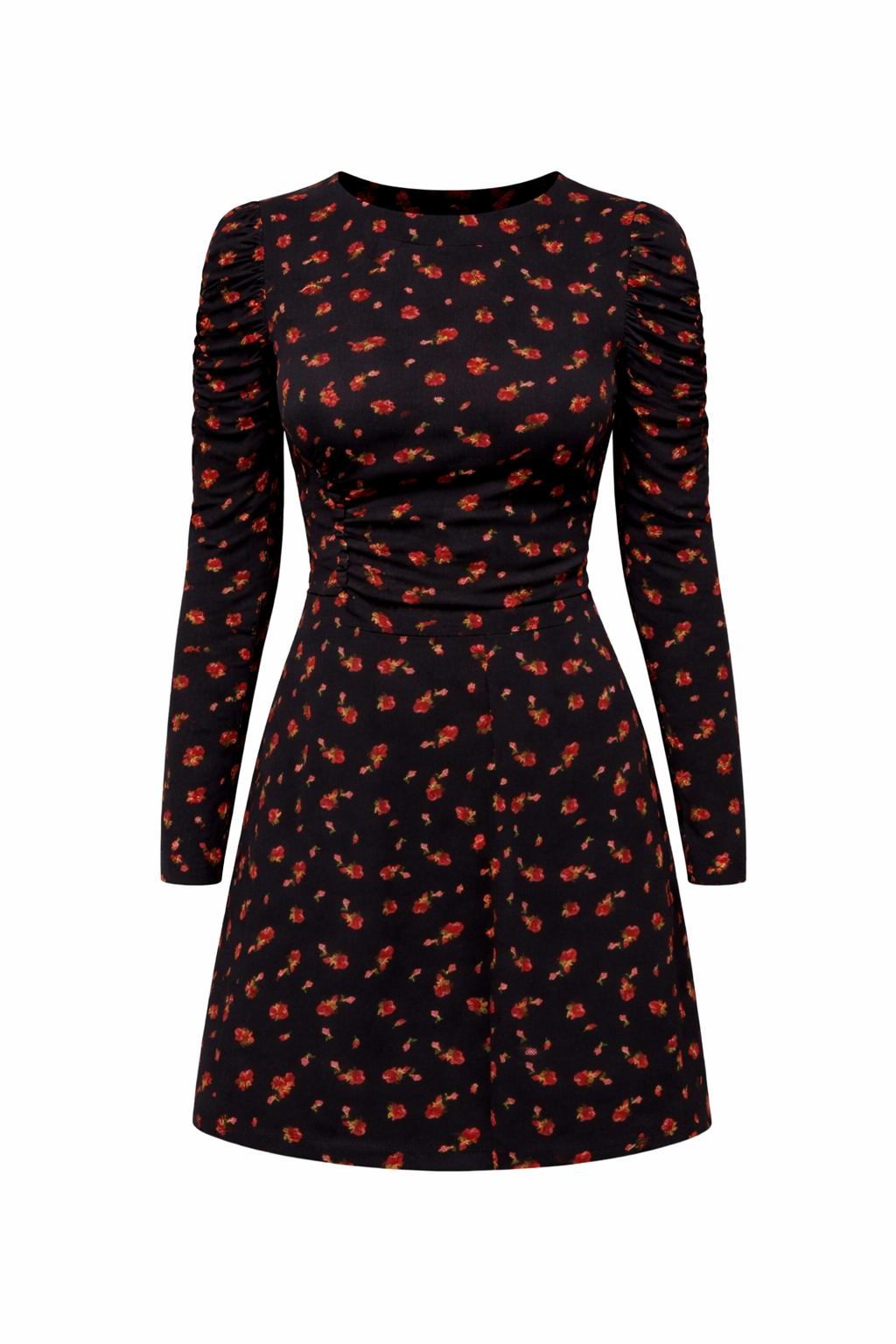 ABITO MIDI MAR DE MARGARITAS