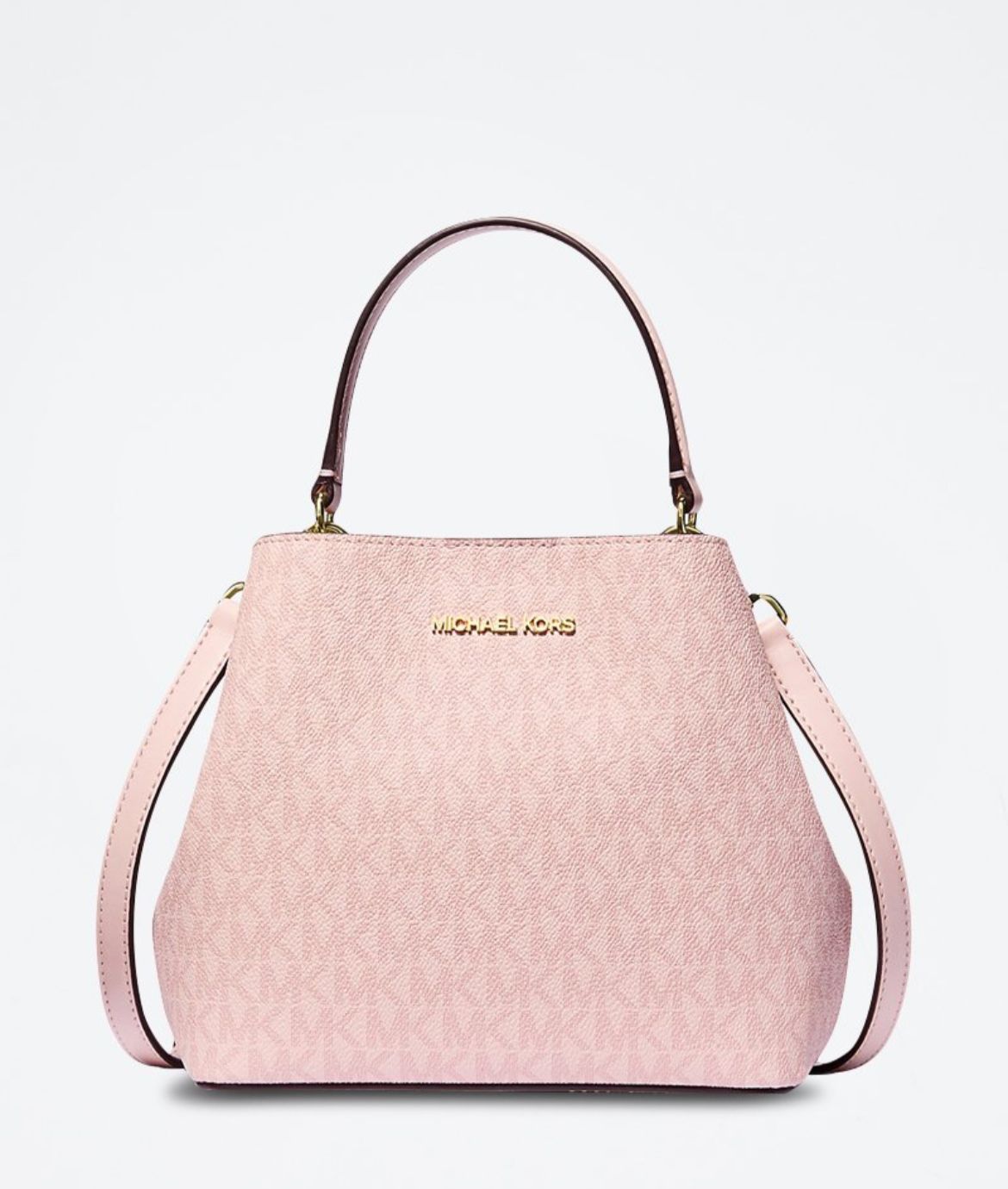 Borsa  Michael Kors forma secchiello rosa