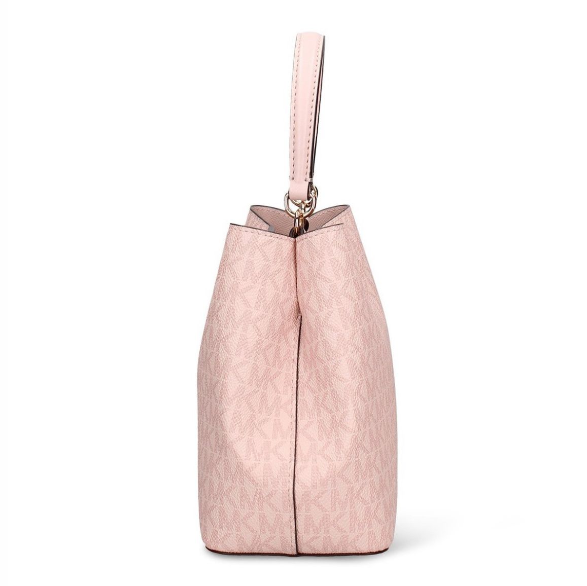 Borsa  Michael Kors forma secchiello rosa