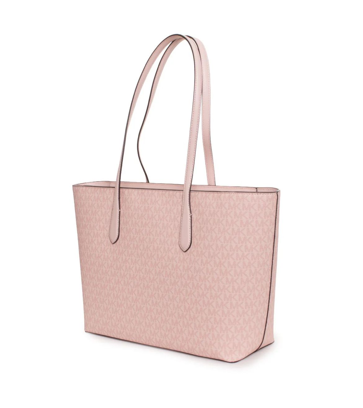 Borsa  Michael Kors con manico e logo in oro