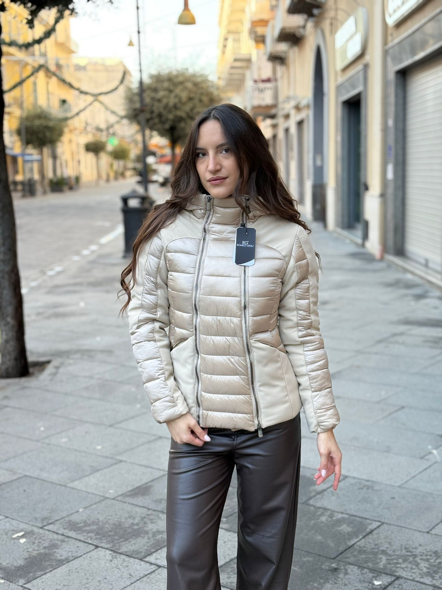 Giubotto Romeo Gigli Corto Imbottito