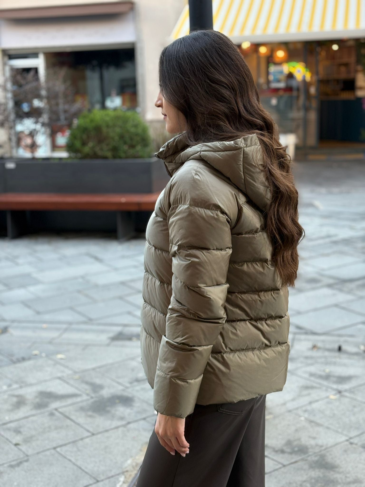 Piumino Romeo Gigli Corto ed Elegante