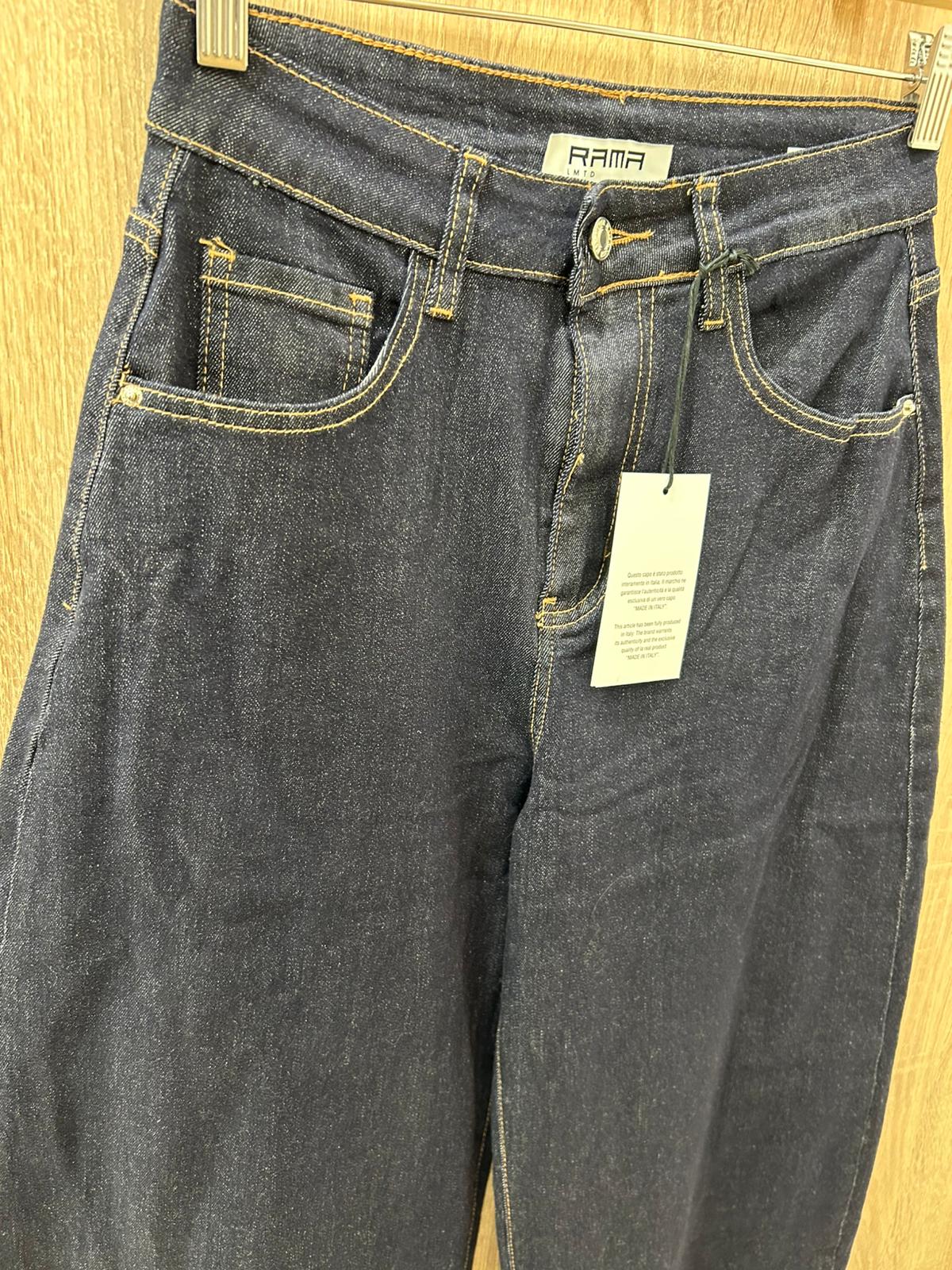 Jeans Rama lavaggio scuro modello balloon