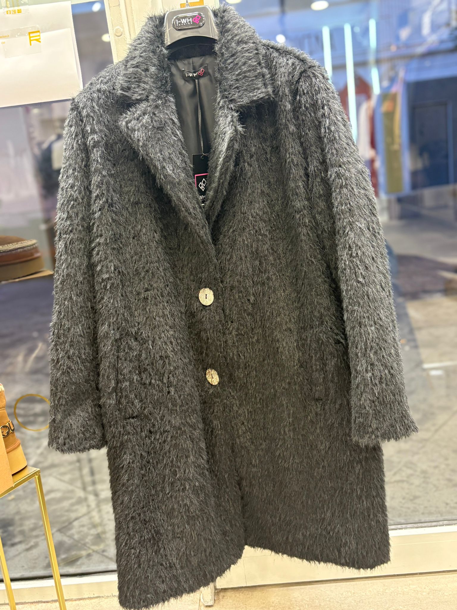 Pelliccia Fashion lunga modello cappotto