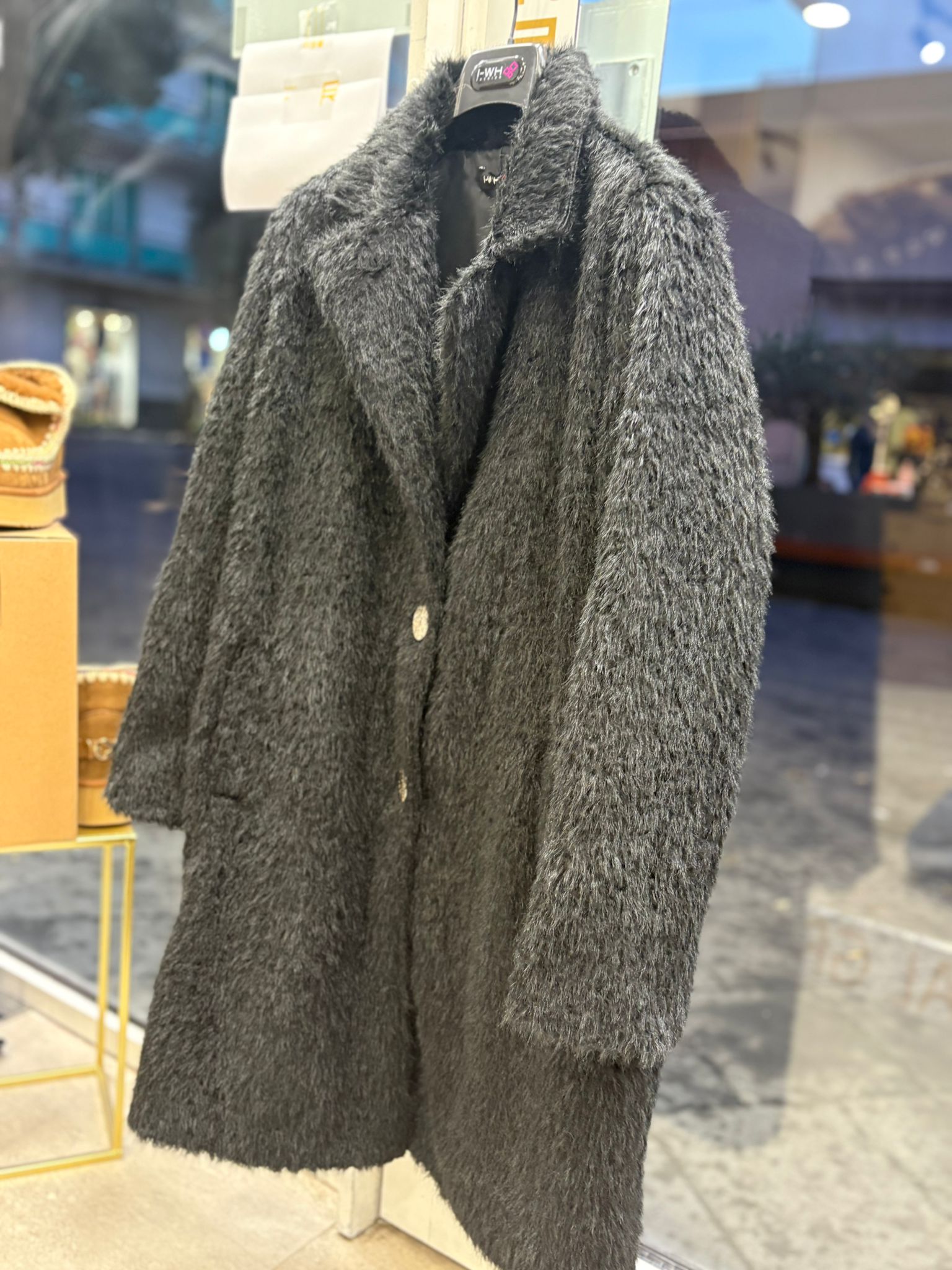 Pelliccia Fashion lunga modello cappotto