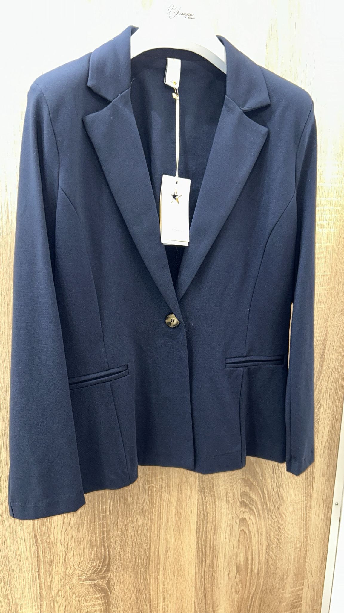 Giacca Que Guapa blu