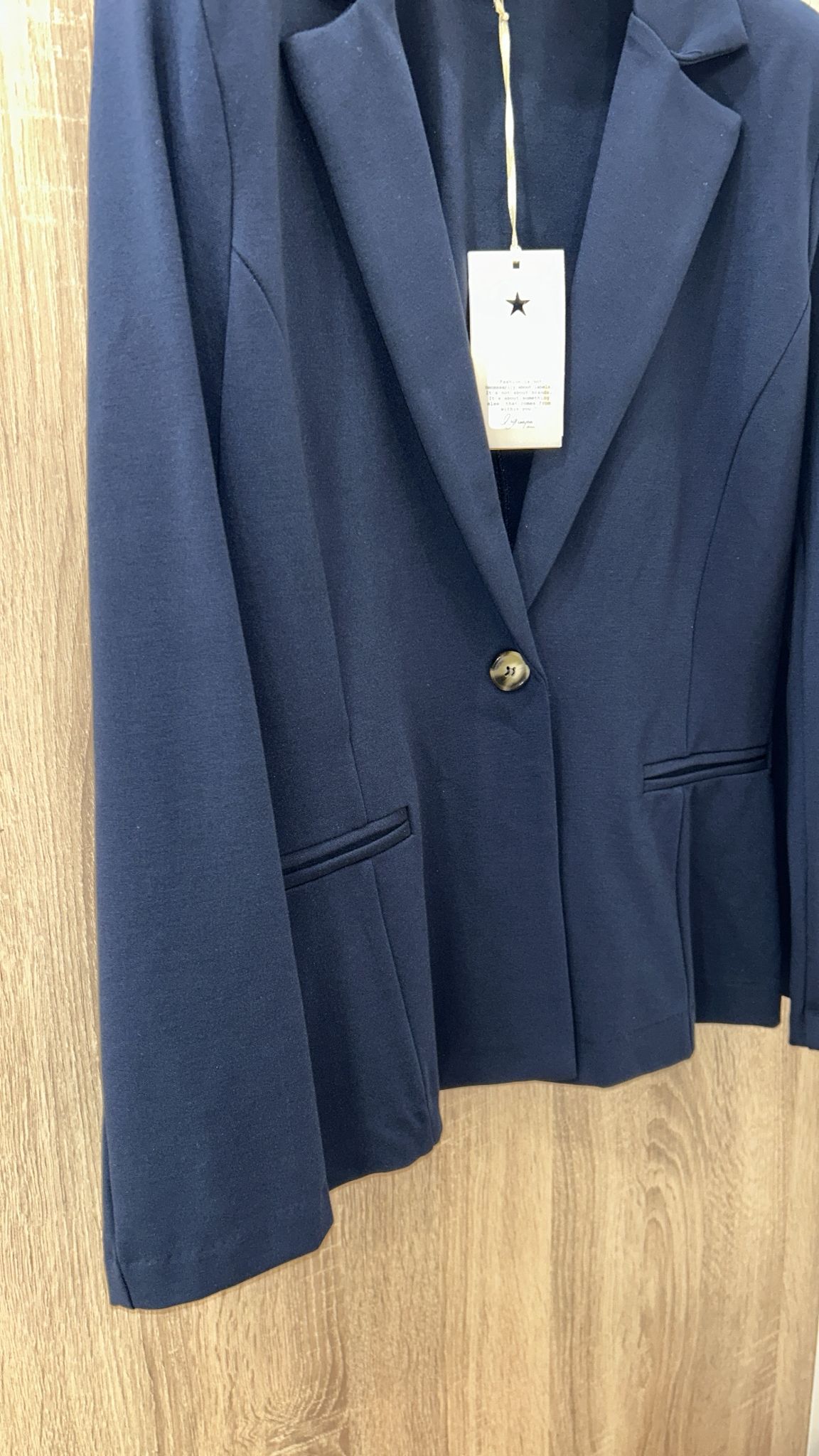 Giacca Que Guapa blu