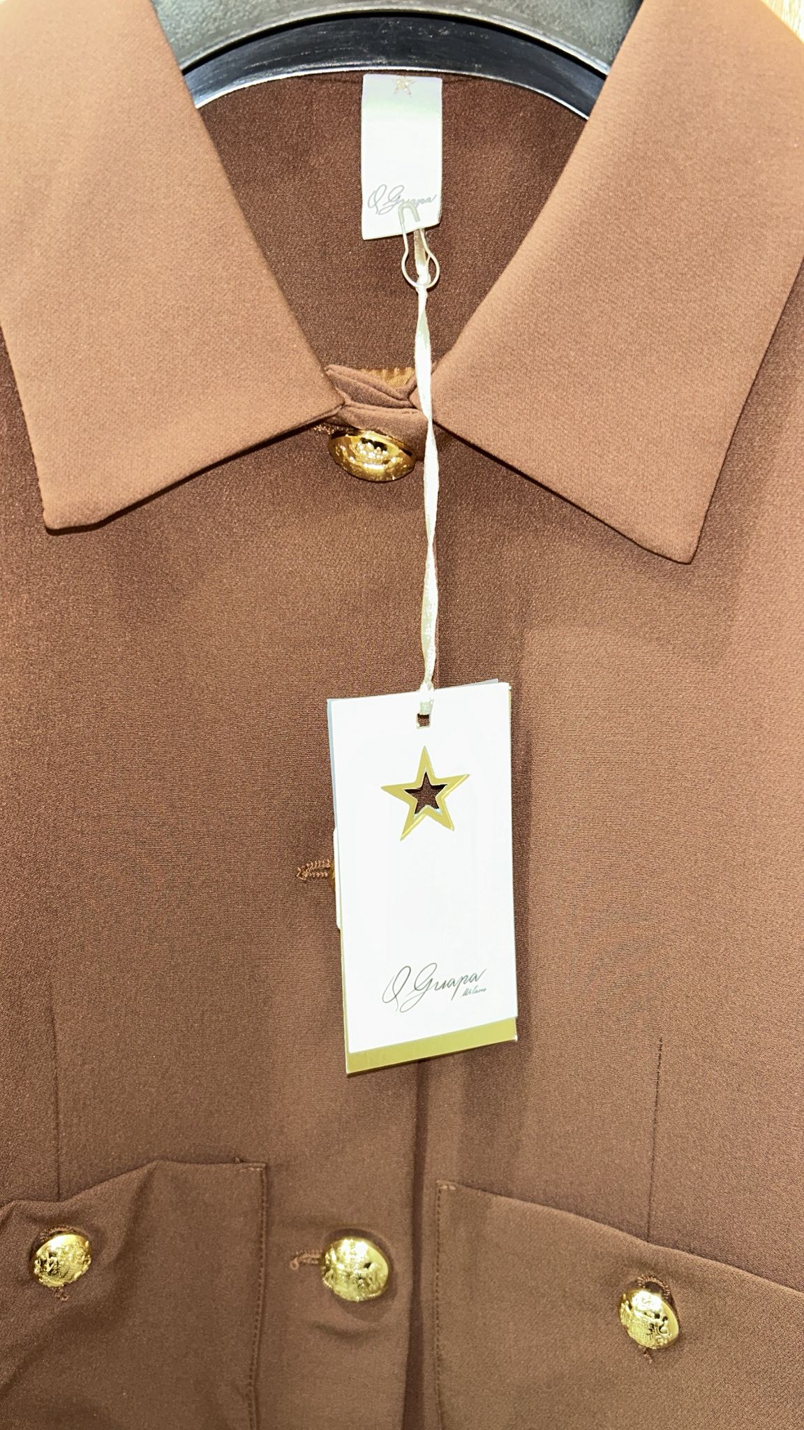 Giacca Que Guapa marrone