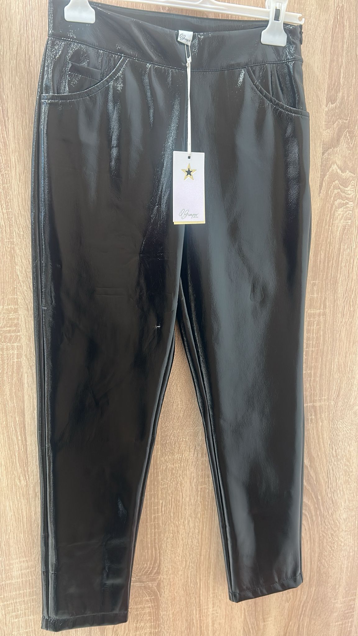 Pantalone Que Guapa in pelle