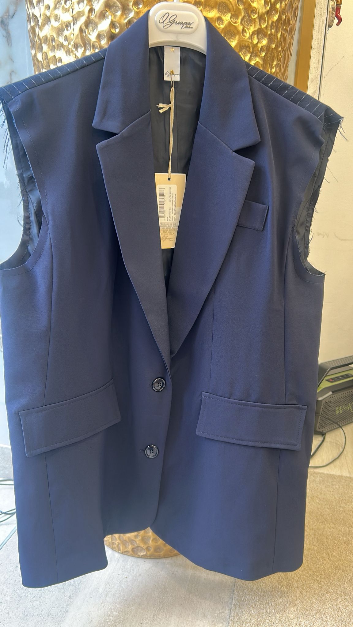 Giacca Que Guapa smanicata