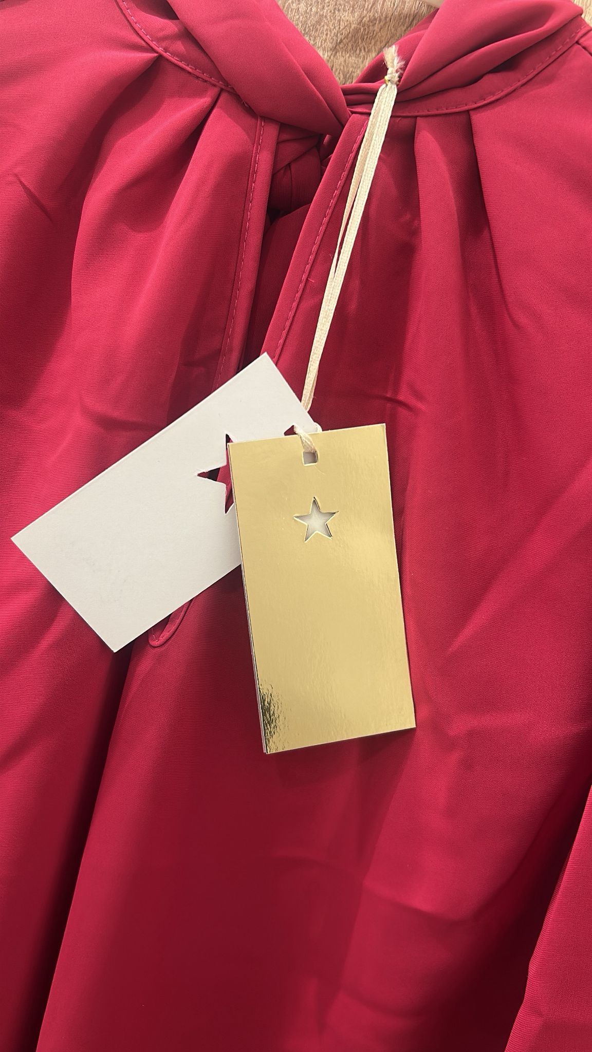 Blusa Que Guapa con chiusura fiocco