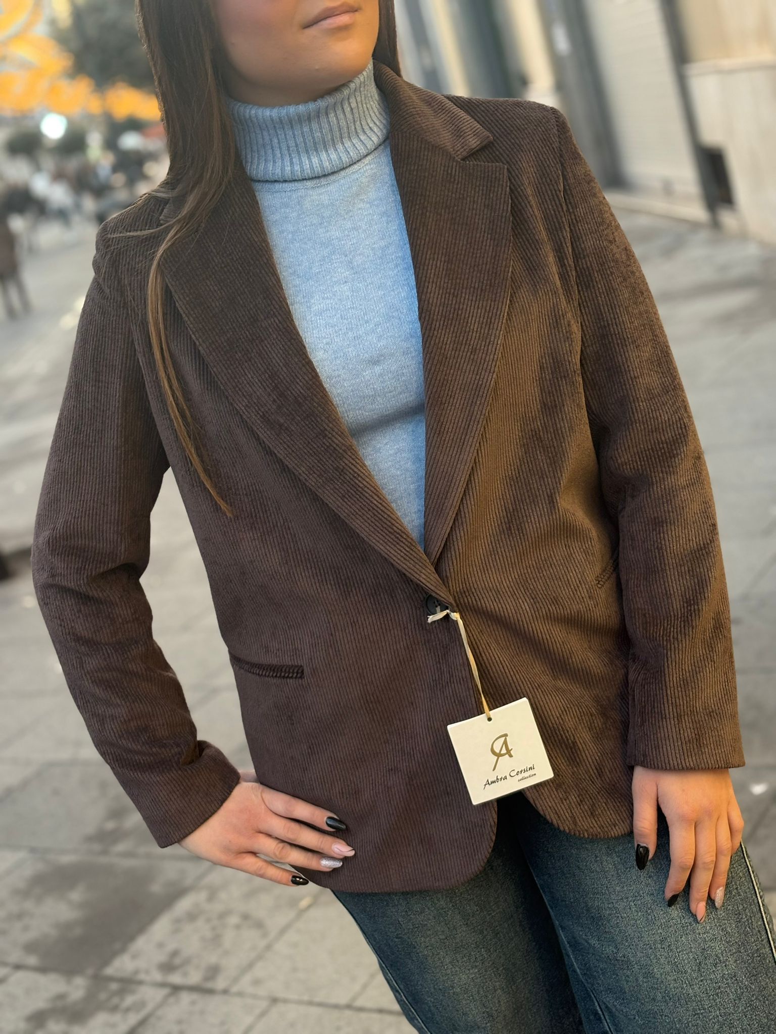 Giacca Ambra Corsini in velluto