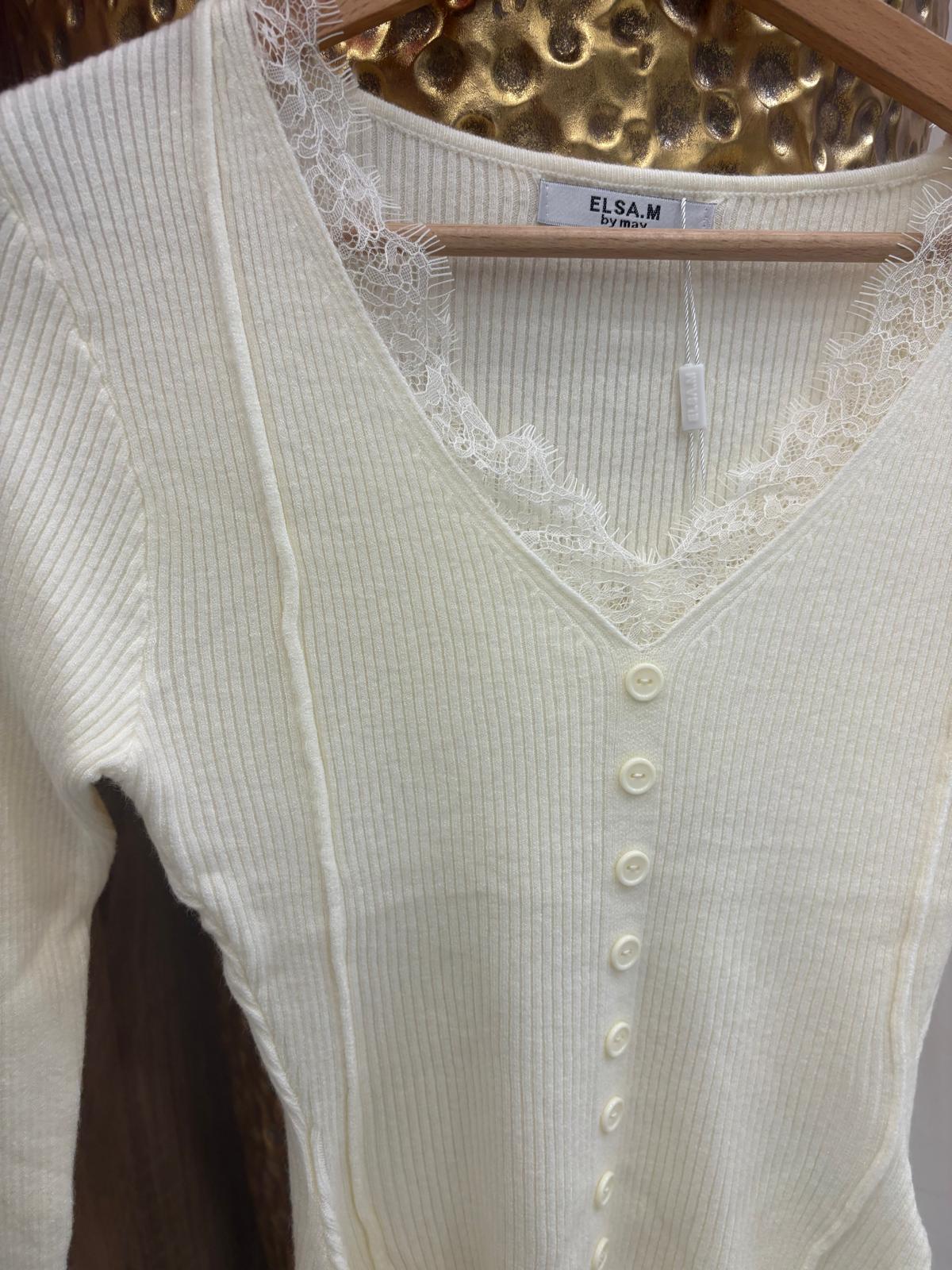 Maglietta Elsa M con Scollo a V