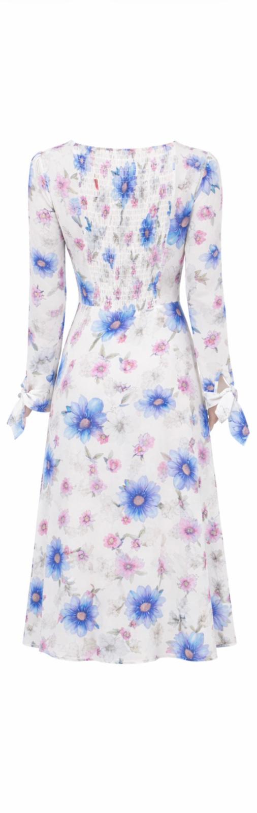 ABITO LUNGO MAR DE MARGARITAS