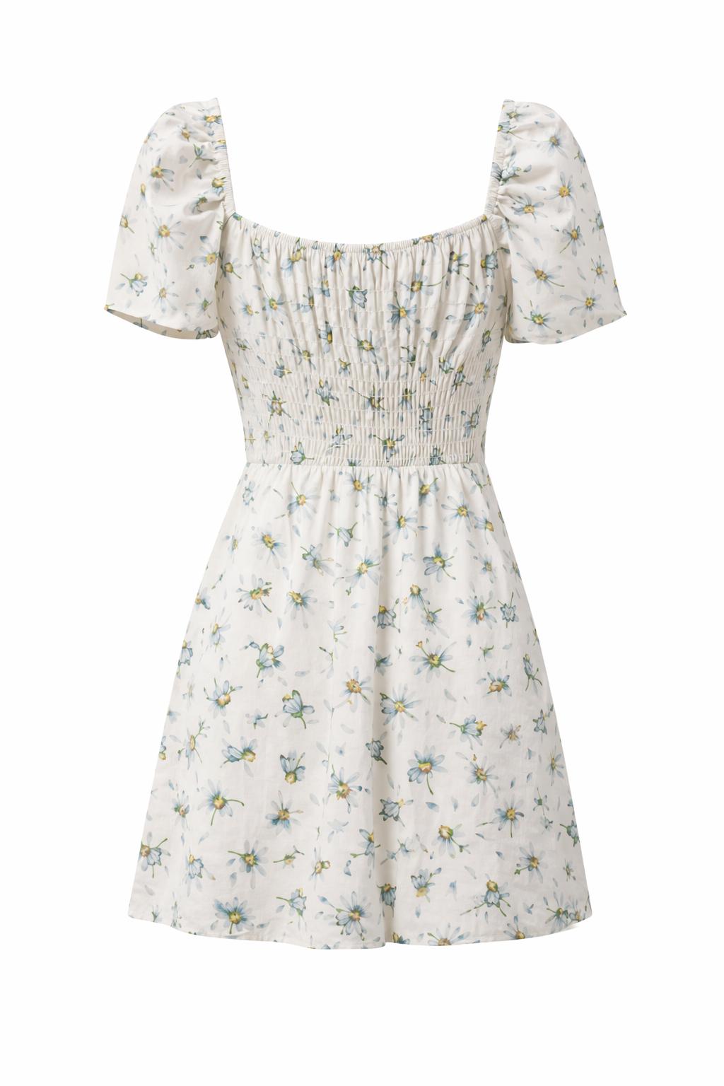 ABITO MIDI MAR DE MARGARITAS