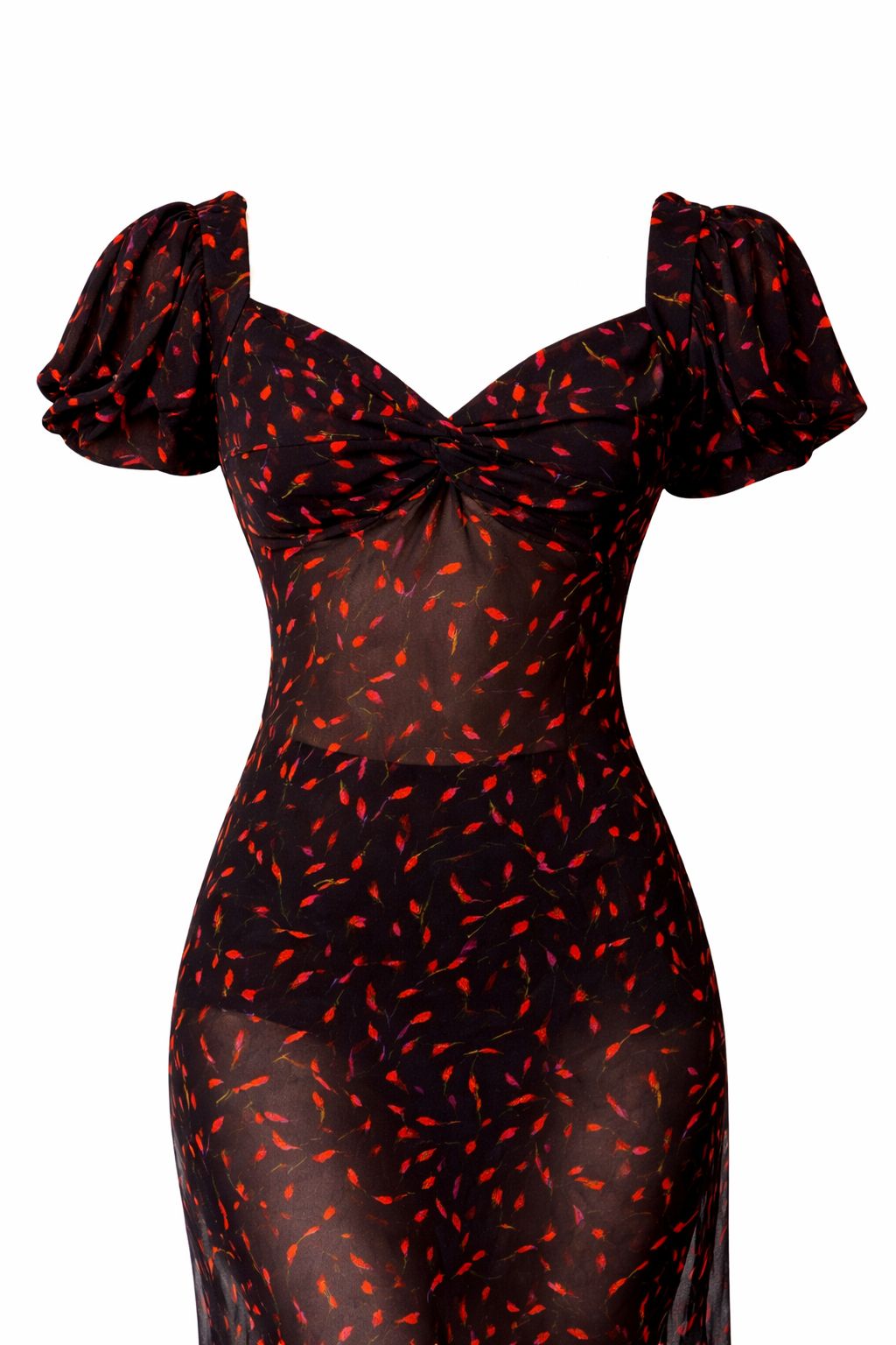 ABITO LUNGO MAR DE MARGARITAS