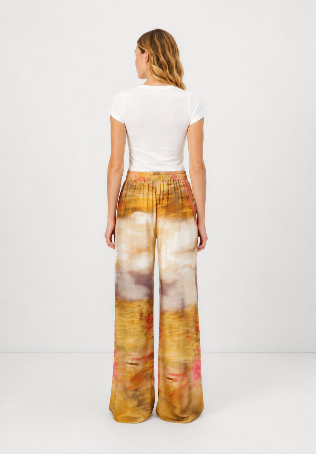 PANTALONE PINKO LIFE STAMPA PAESAGGIO