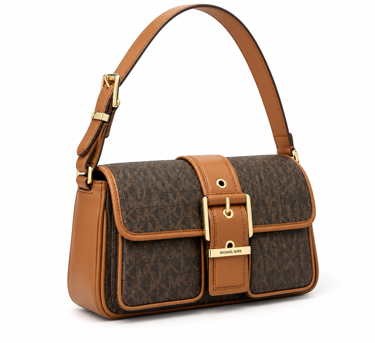 BORSA MICHAEL KORS COLBY BRN/ACORN