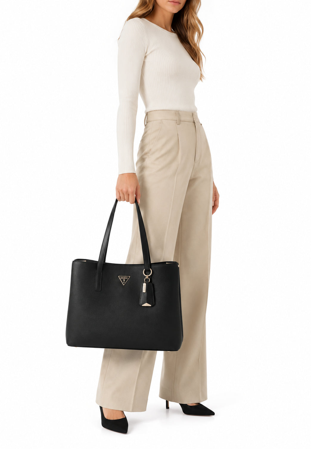 BORSA DONNA GUESS NERA MERIDIAN II TOTE BAG