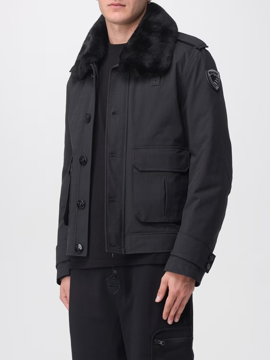 GIUBBOTTO NERO UOMO BLAUER NERO