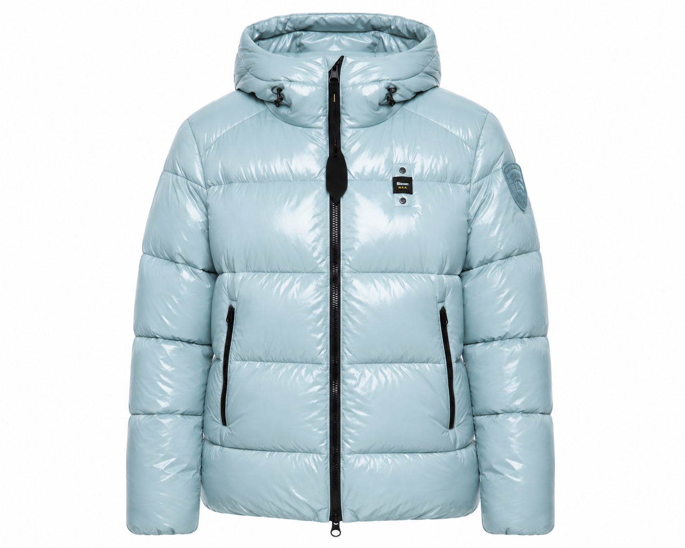 GIUBBOTTO BLAUER DONNA IMBOTTITO EFFETTO GLOSSY