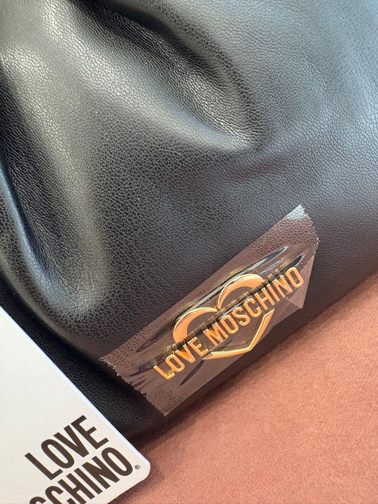 Borsetta Love Moschino con Dettaglio Dorato