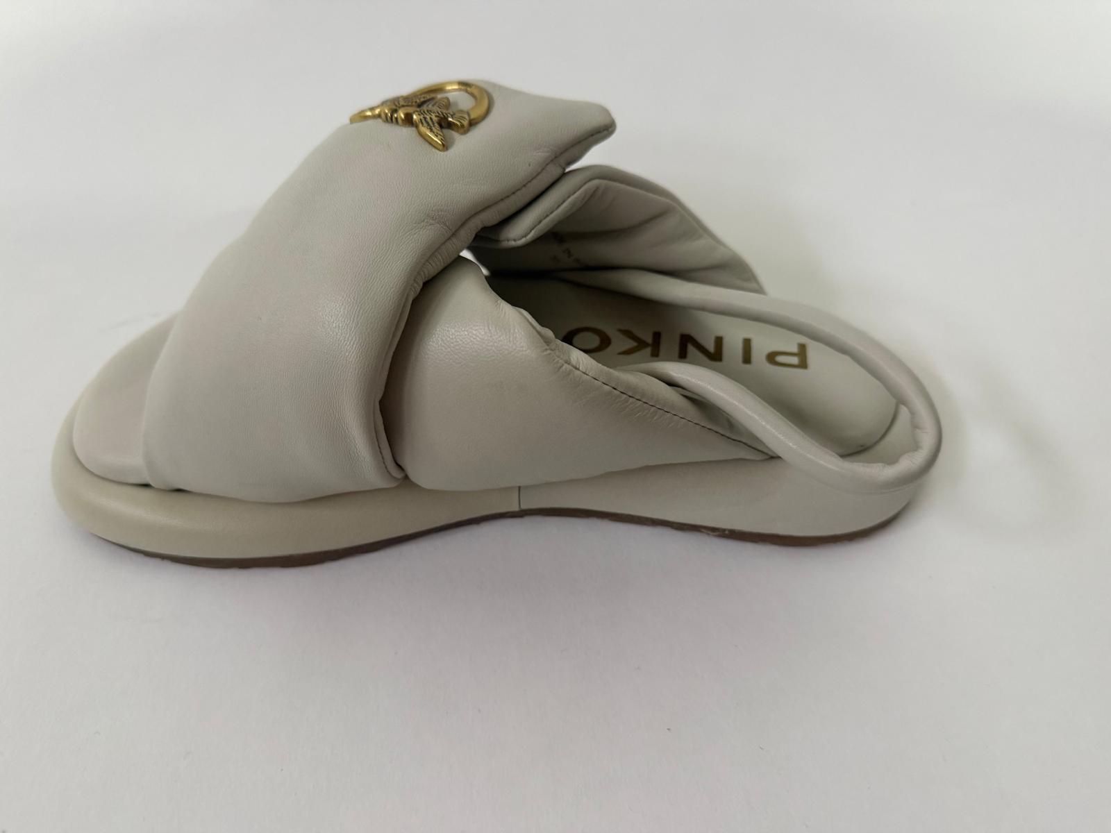 SANDALO IN NAPPA PINKO
