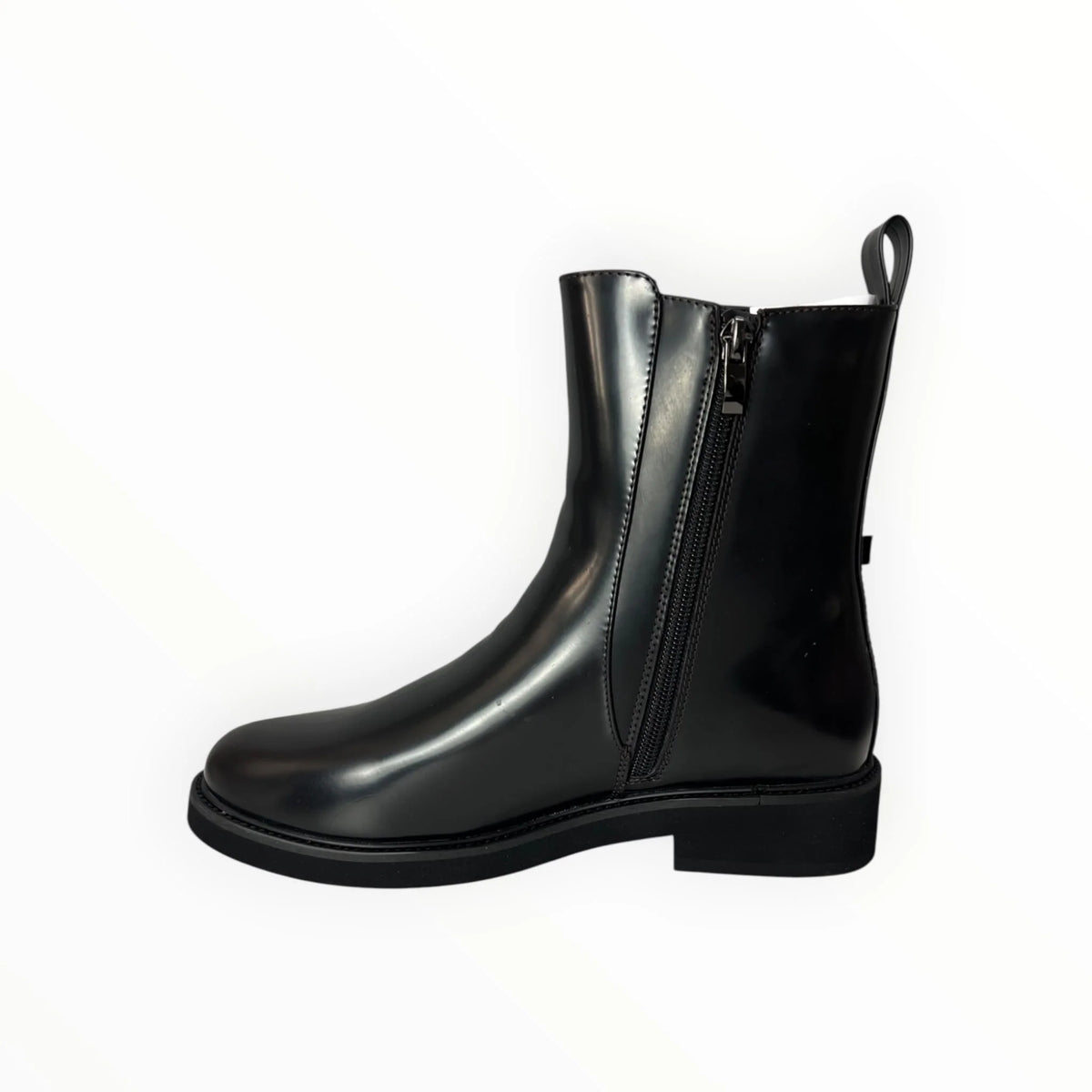 STIVALETTO PATRIZIA PEPE DONNA NERO ABRASIVATO