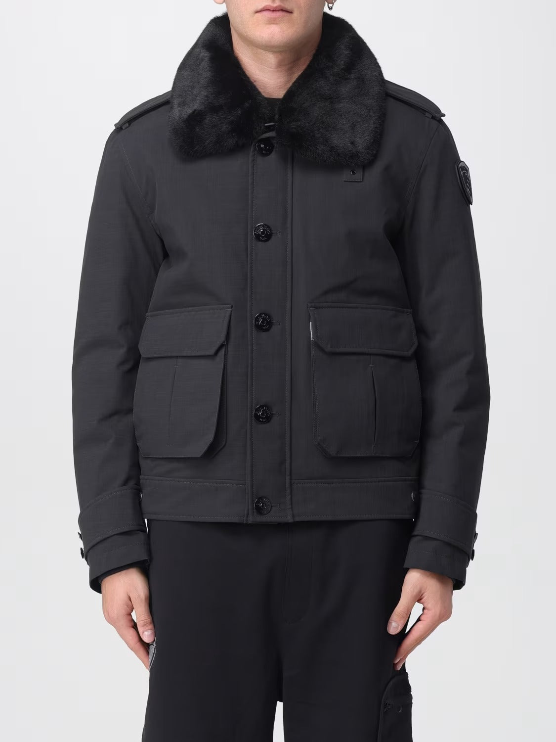 GIUBBOTTO NERO UOMO BLAUER NERO