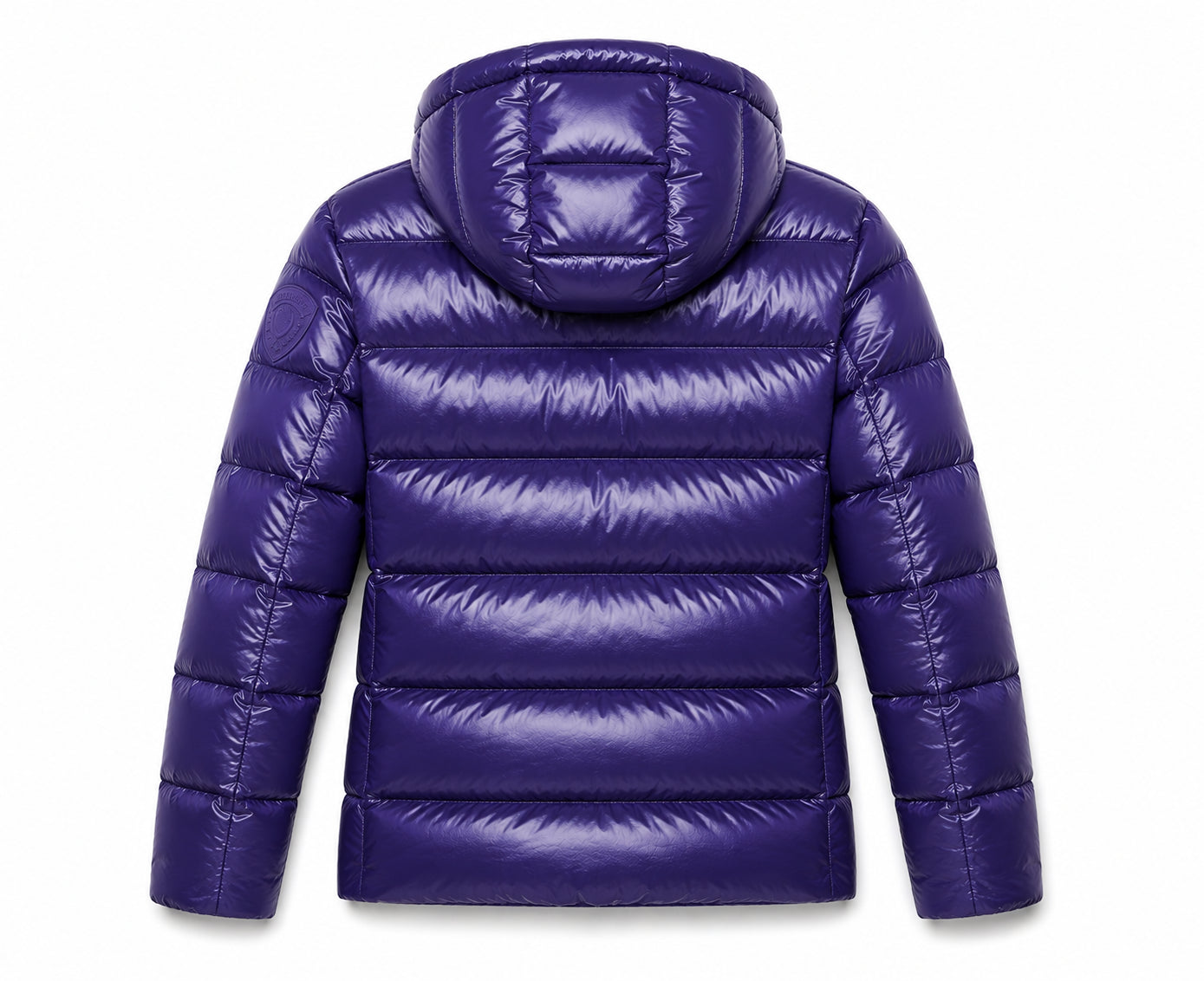 PIUMINO BLAUER DONNA CORTO CON CAPPUCCIO