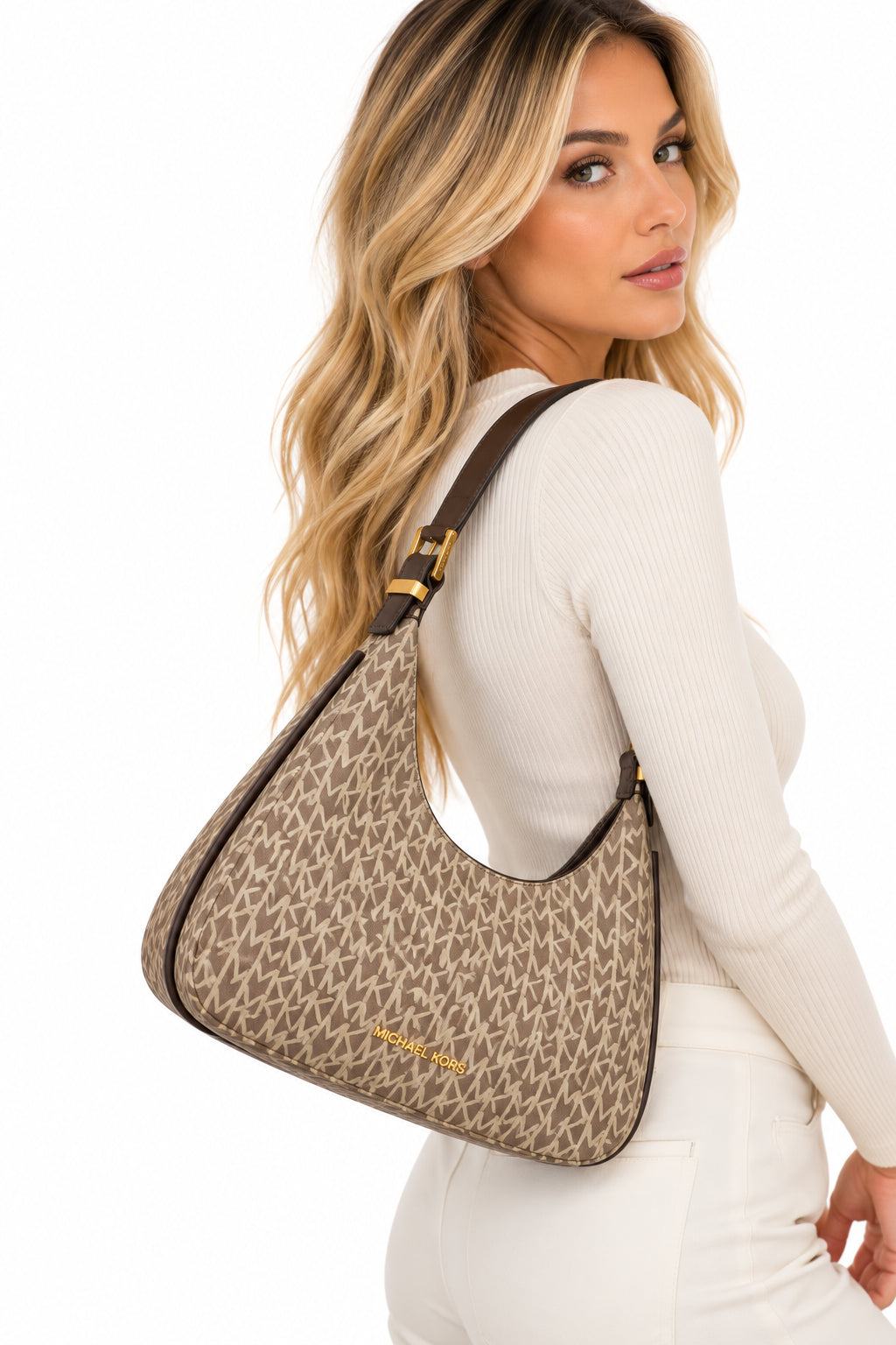 BORSETTA MICHAEL KORS NATURAL NOLITA