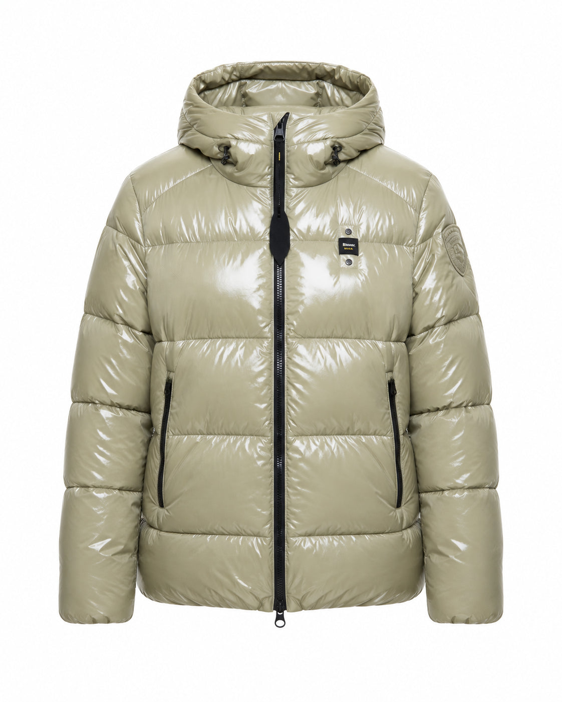 GIUBBOTTO BLAUER DONNA IMBOTTITO EFFETTO GLOSSY