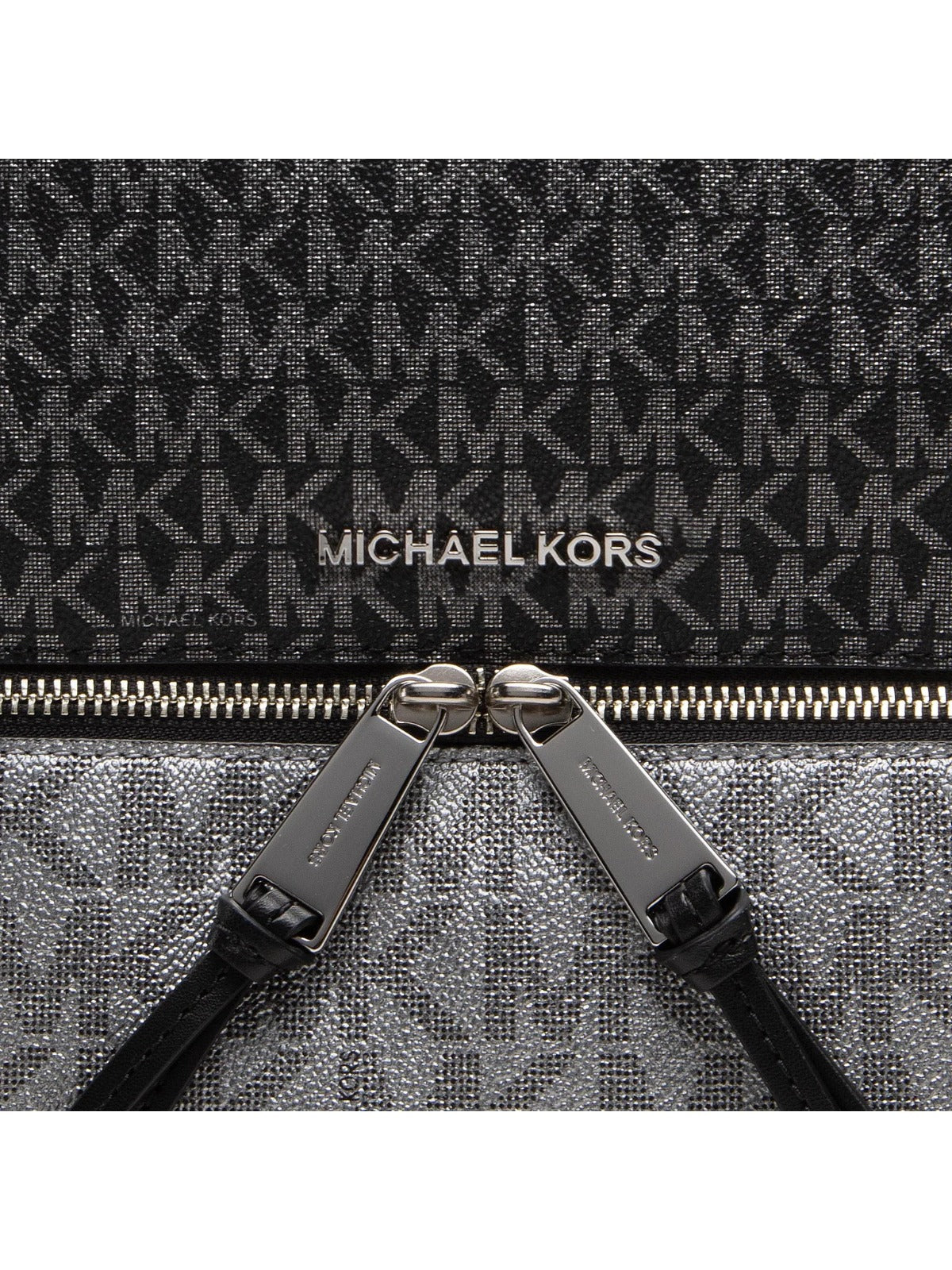 BORSA ZAINO MICHAEL KORS RHEA ZIP SILVER MULTI
