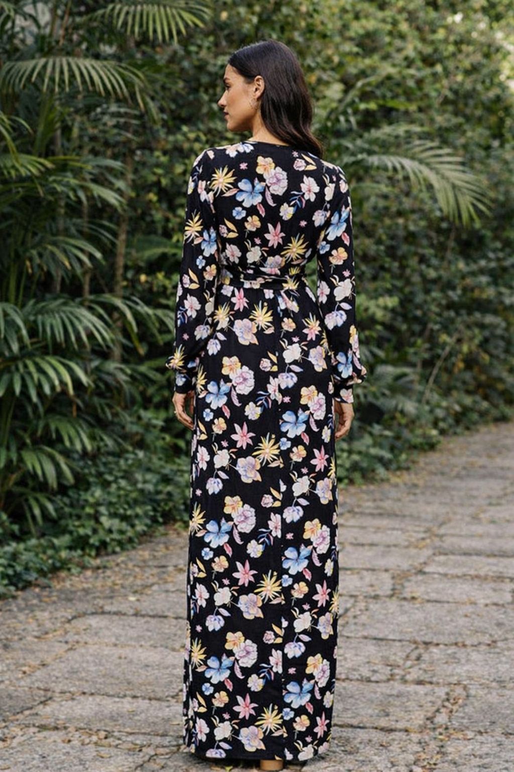 ABITO LUNGO MAR DE MARGARITAS